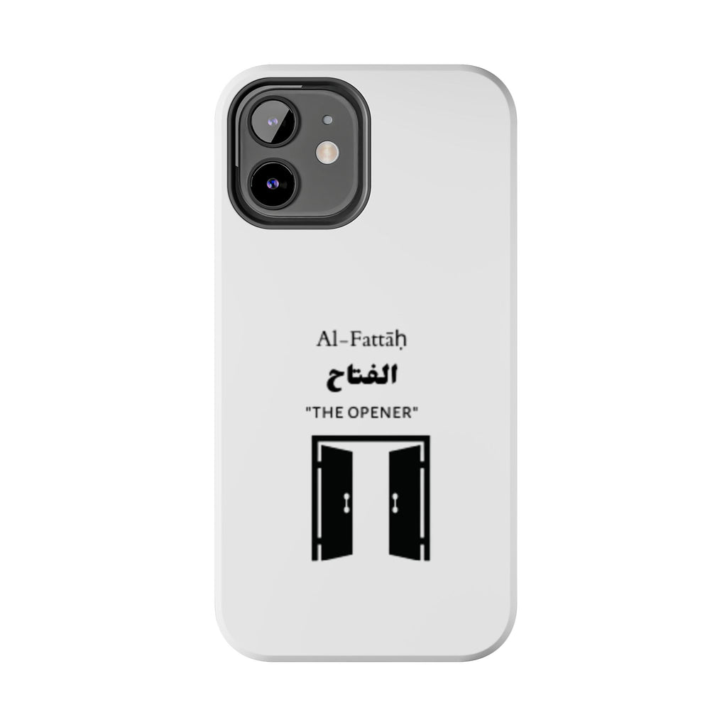Al-Fattāḥ 'The Opener' Tough Phone Case — Islamic Name Phone Cover with Door Icon
