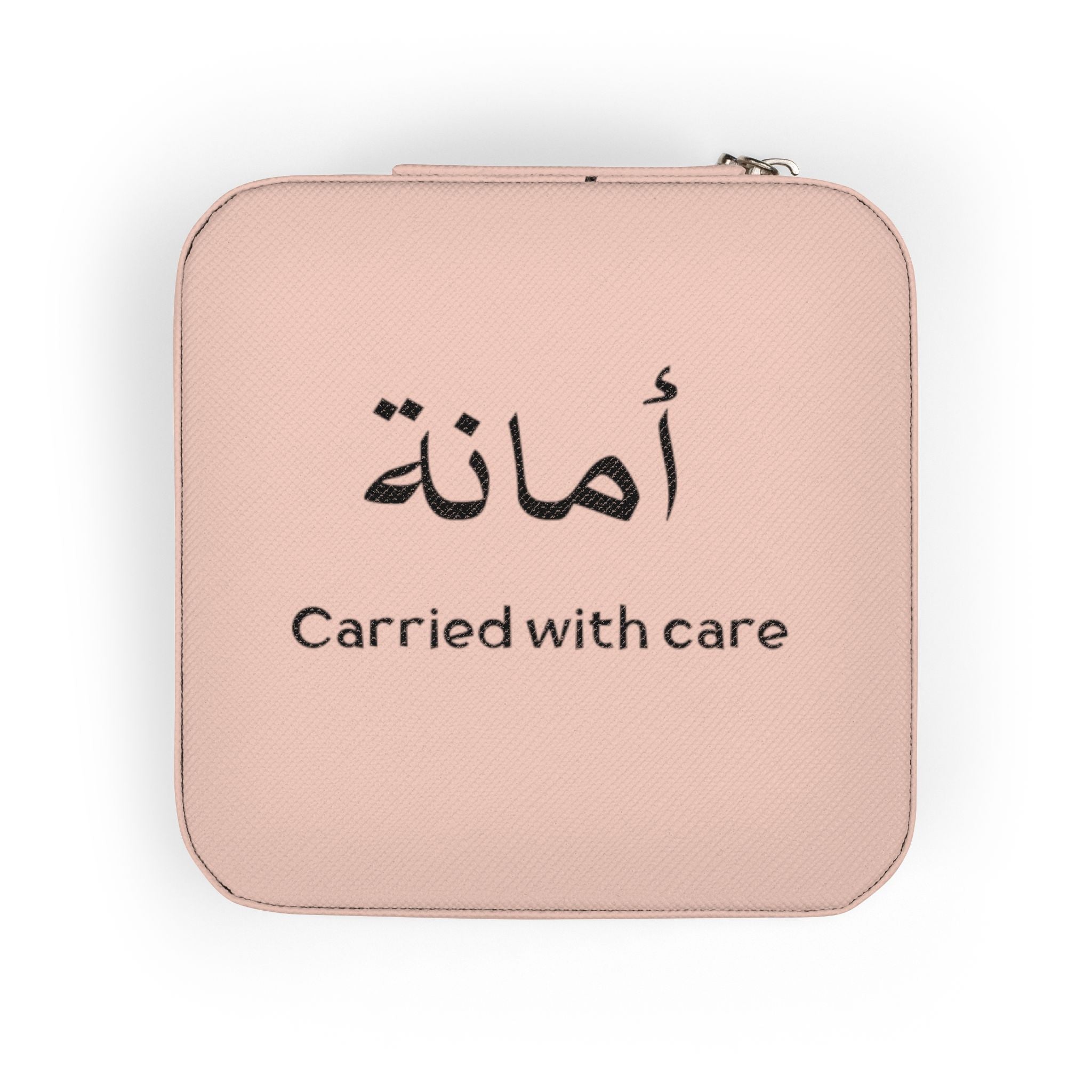 Jewelry Case — "Amanah / Carried with Care" Travel Jewelry Organizer