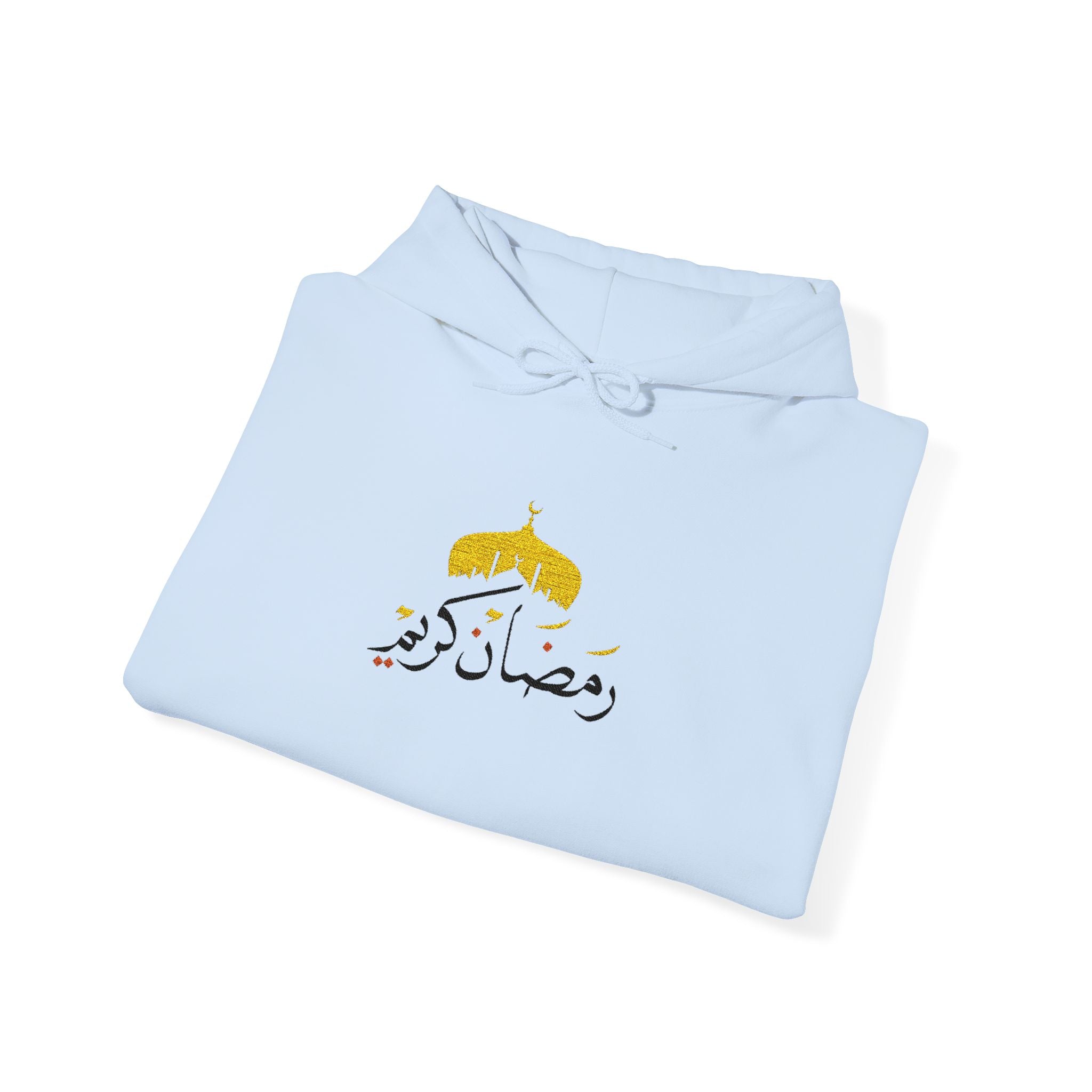 Ramadan Kareem Hoodie – Arabic Calligraphy Floral Ramadan Sweatshirt