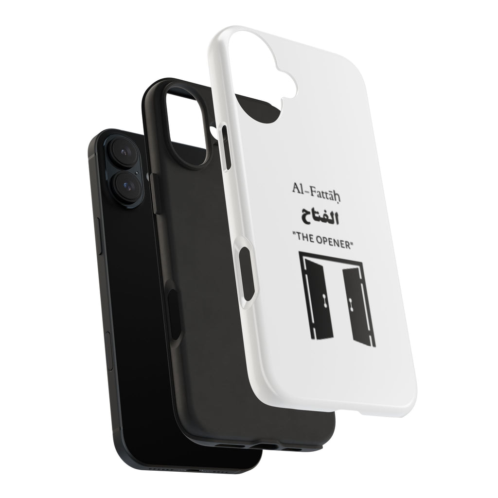 Al-Fattāḥ 'The Opener' Tough Phone Case — Islamic Name Phone Cover with Door Icon