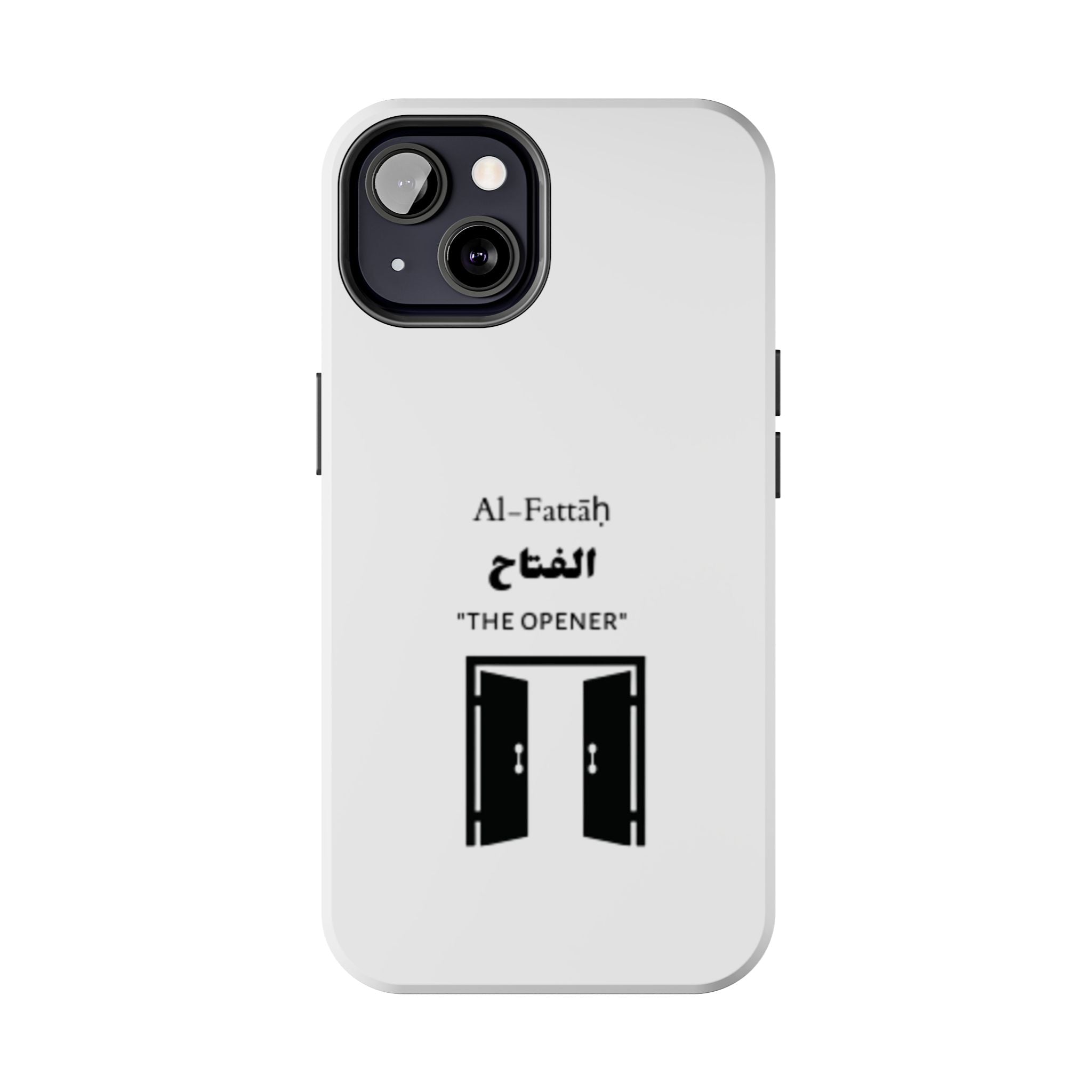 Al-Fattāḥ 'The Opener' Tough Phone Case — Islamic Name Phone Cover with Door Icon