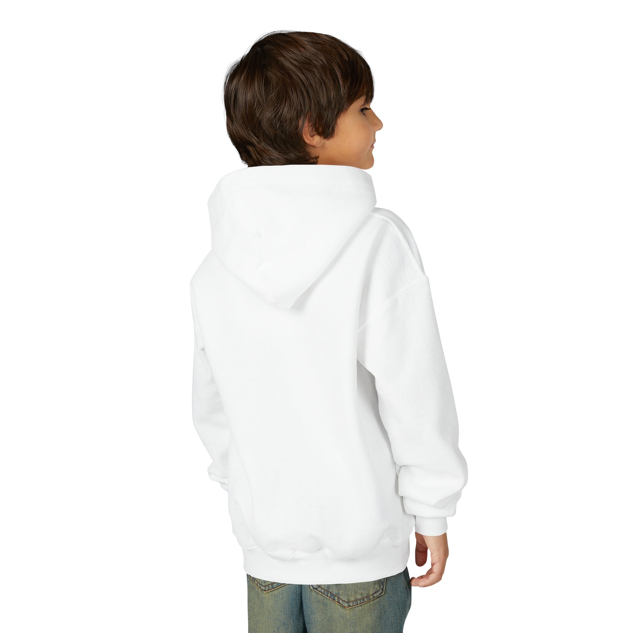Youth Hoodie — "Little Believer" Arabic & English Kids Sweatshirt