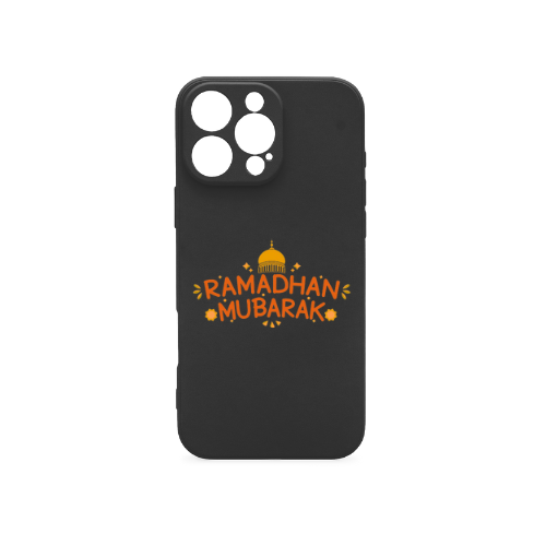 Ramadhan Mubarak Phone Case — Islamic Ramadan Greeting Mosque Design