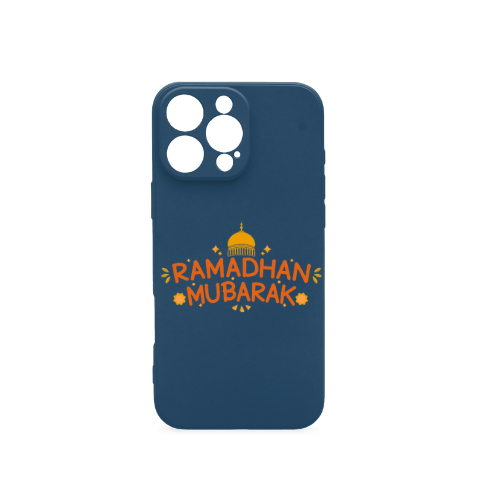 Ramadhan Mubarak Phone Case — Islamic Ramadan Greeting Mosque Design
