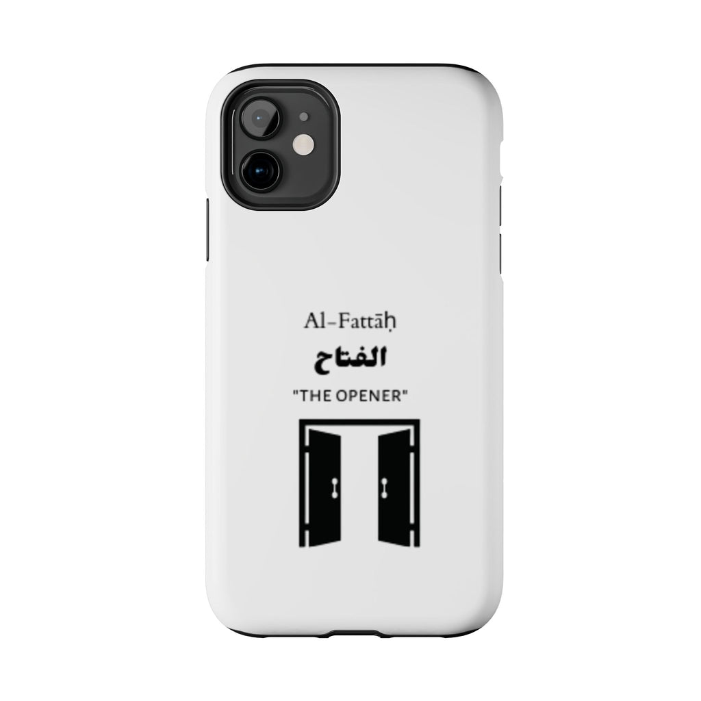 Al-Fattāḥ 'The Opener' Tough Phone Case — Islamic Name Phone Cover with Door Icon