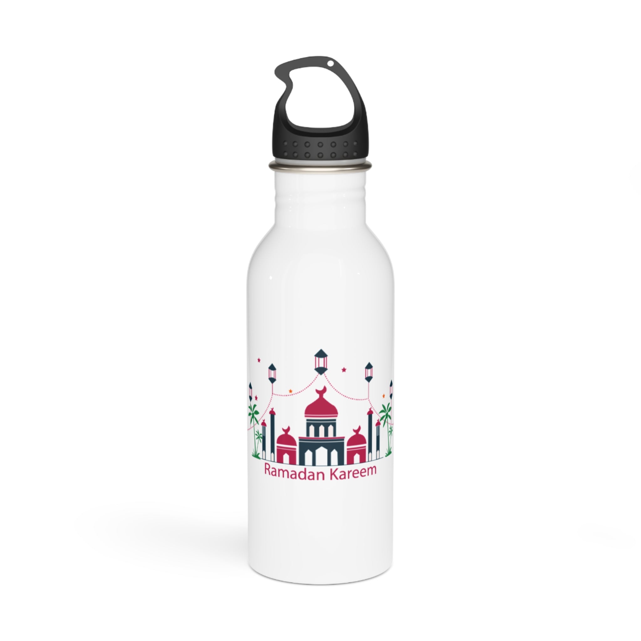 Ramadan Kareem Stainless Steel Water Bottle — Mosque Lanterns Eco Travel Bottle