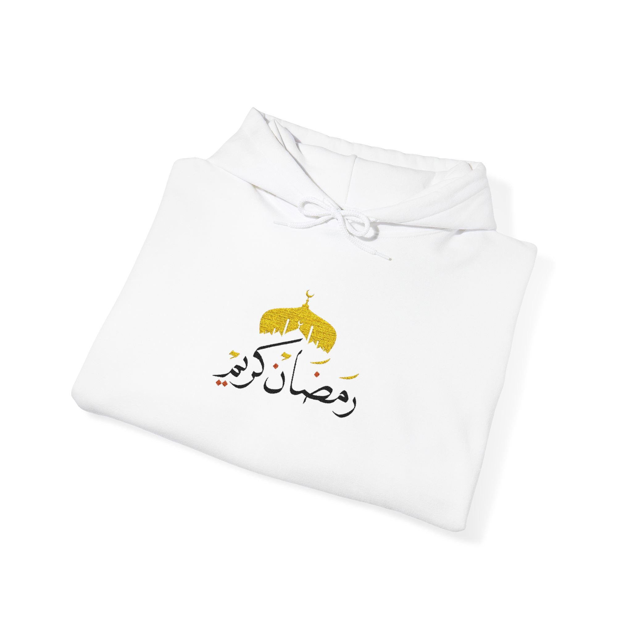 Ramadan Kareem Hoodie – Arabic Calligraphy Floral Ramadan Sweatshirt