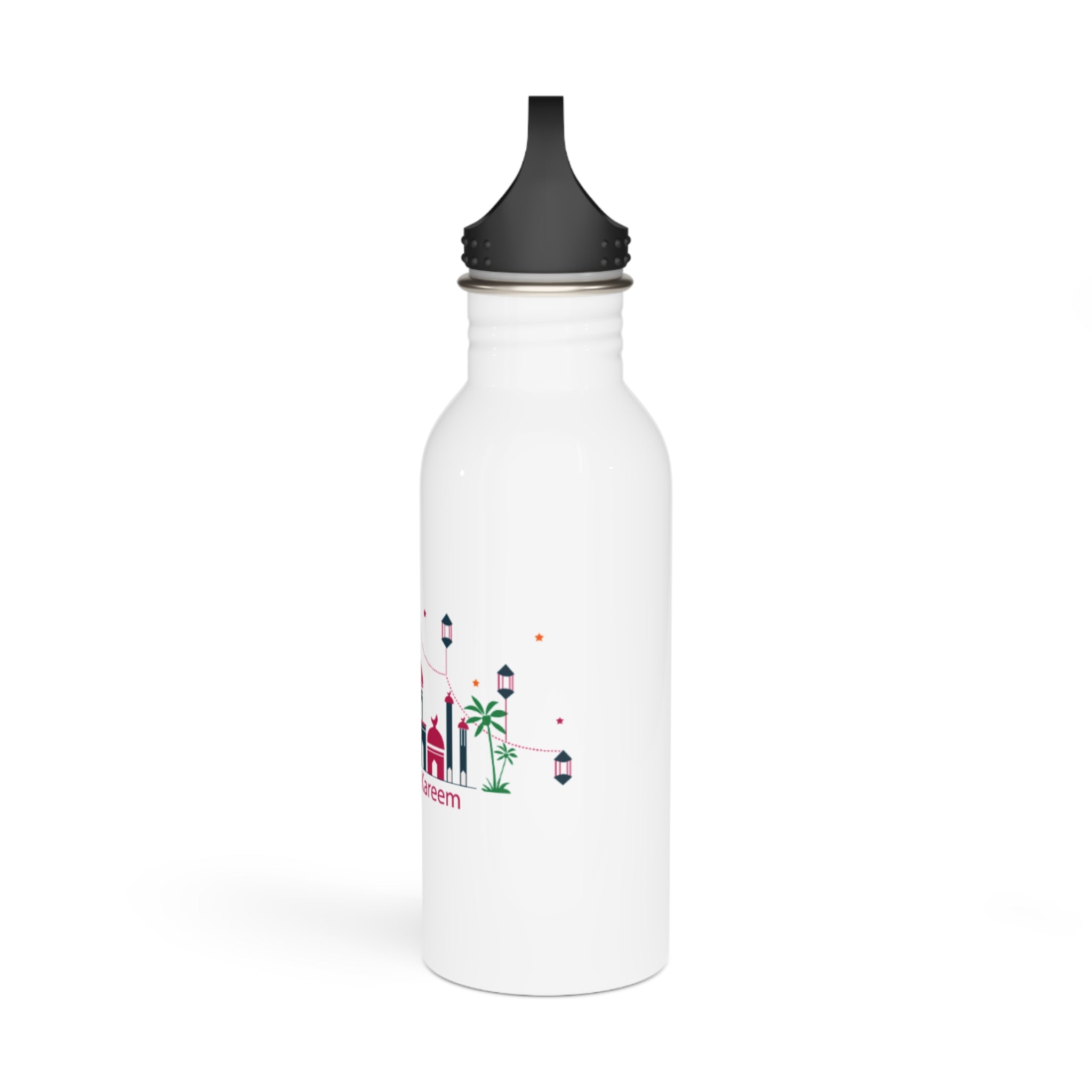Ramadan Kareem Stainless Steel Water Bottle — Mosque Lanterns Eco Travel Bottle