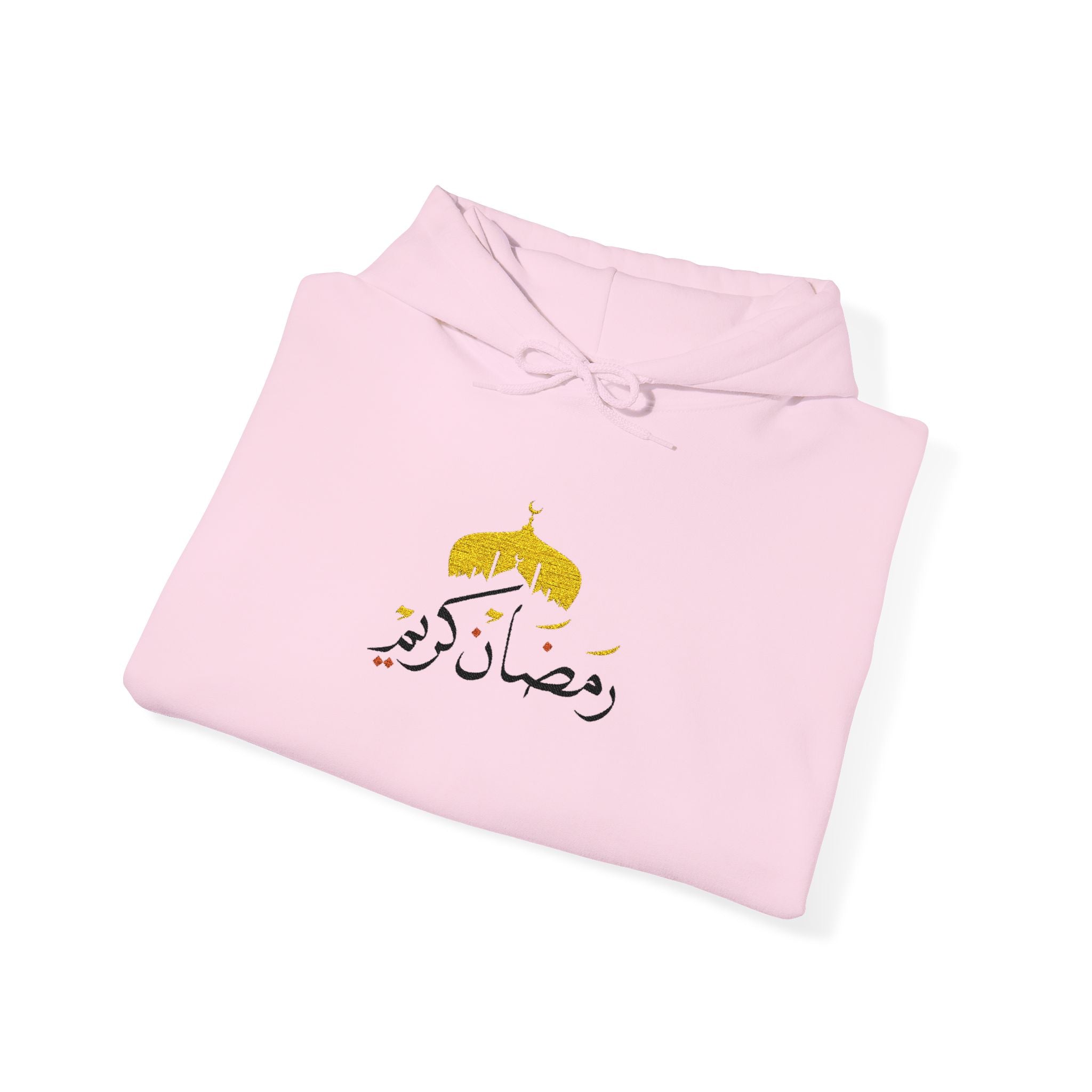 Ramadan Kareem Hoodie – Arabic Calligraphy Floral Ramadan Sweatshirt