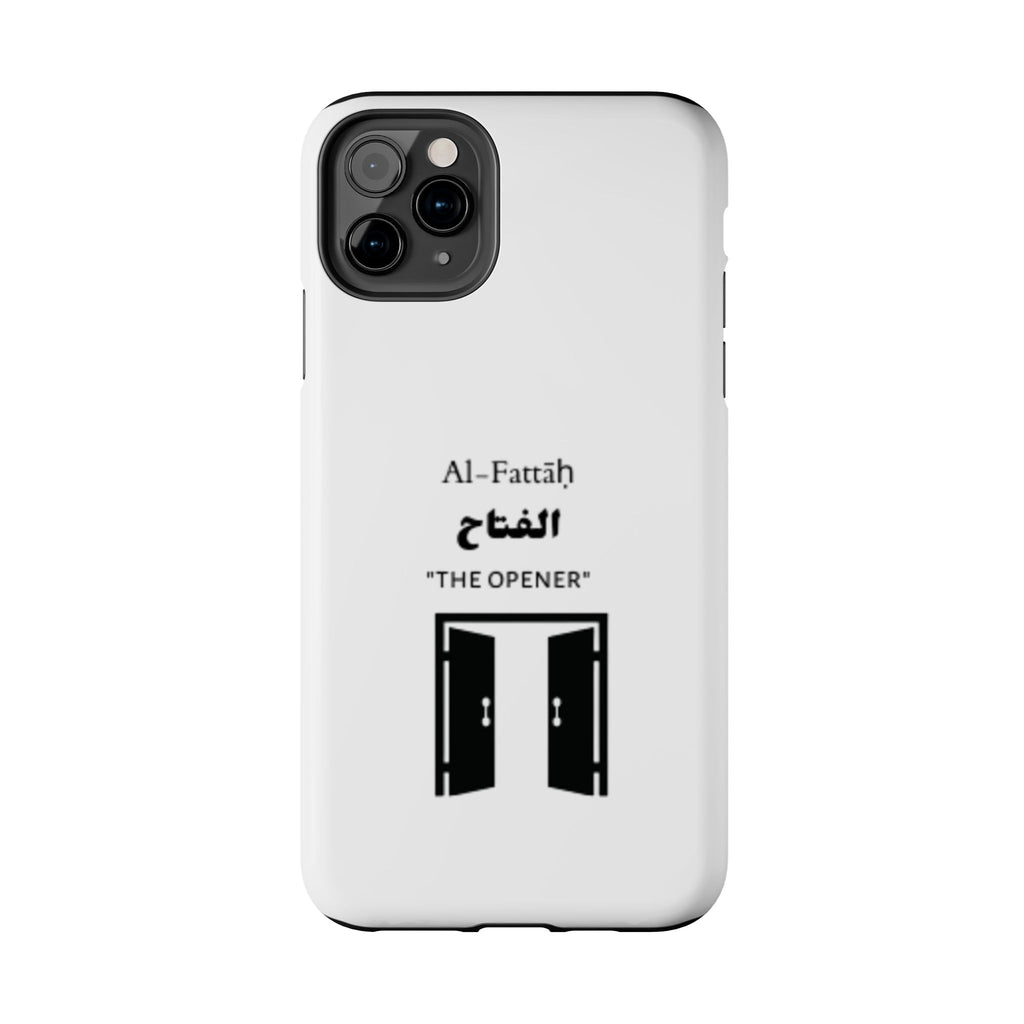 Al-Fattāḥ 'The Opener' Tough Phone Case — Islamic Name Phone Cover with Door Icon