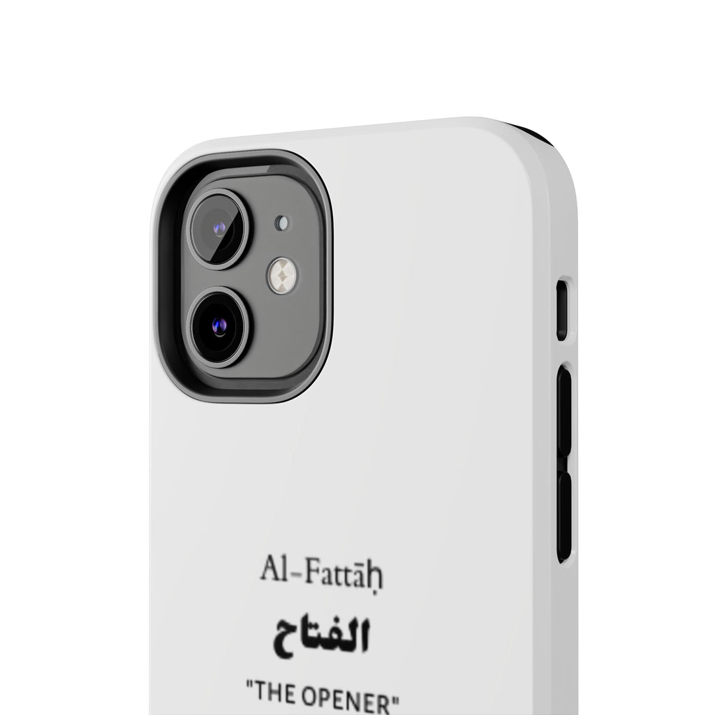 Al-Fattāḥ 'The Opener' Tough Phone Case — Islamic Name Phone Cover with Door Icon
