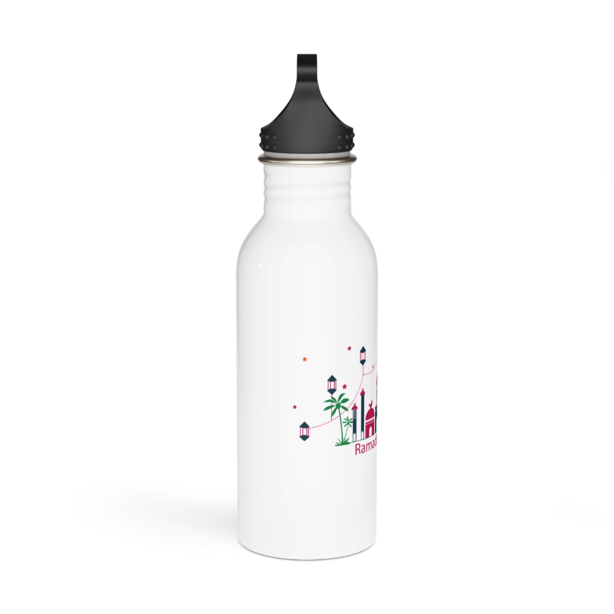 Ramadan Kareem Stainless Steel Water Bottle — Mosque Lanterns Eco Travel Bottle