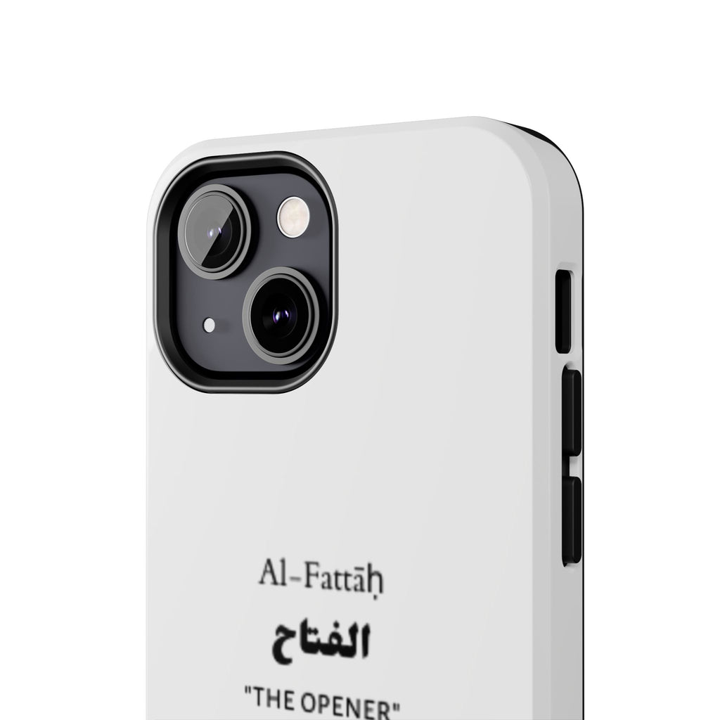 Al-Fattāḥ 'The Opener' Tough Phone Case — Islamic Name Phone Cover with Door Icon